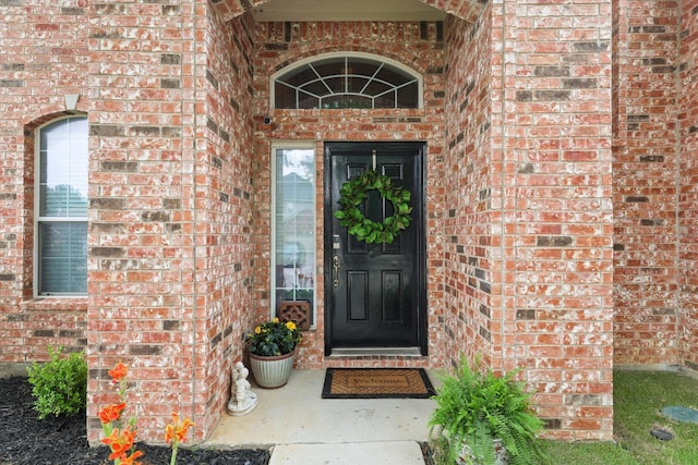 5305 Elmdale Dr, Watauga, TX 76137 - view of exterior entry with brick siding