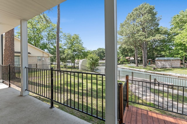 138 Sunset Dr, Gun Barrel City, TX 75156 - view of unfurnished sunroom