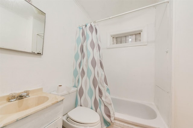 1622 Ave B, Dallas, TX 75203 - bathroom featuring vanity, toilet, and shower / tub combo