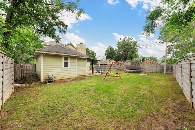 9359 W 5th St, Crawford, TX 76638 - view of yard with a playground
