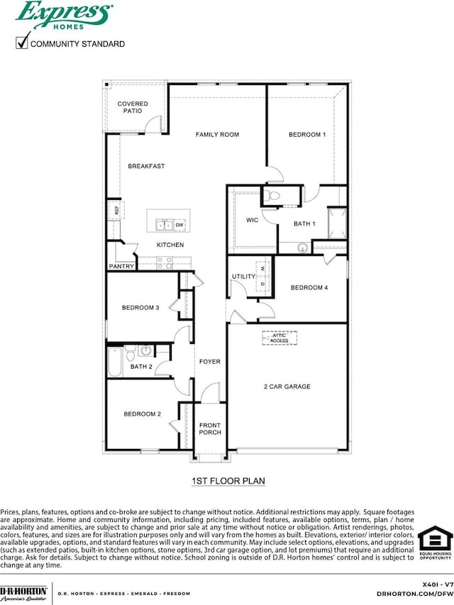 489 Burnett Trl, Canton, TX 75103 - property floor plan
