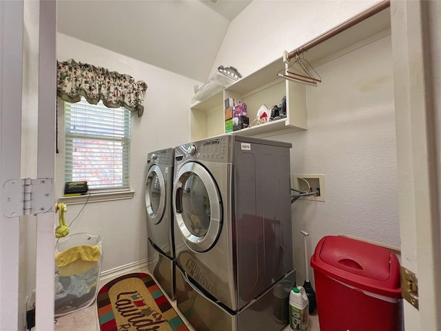 6869 Cape Cod Dr, Grand Prairie, TX 75054 - laundry room featuring separate washer and dryer