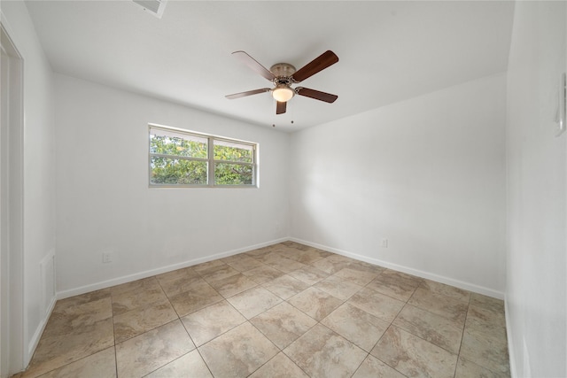 3707 Kimball Ridge Ct, Dallas, TX 75233 - empty room featuring ceiling fan and baseboards
