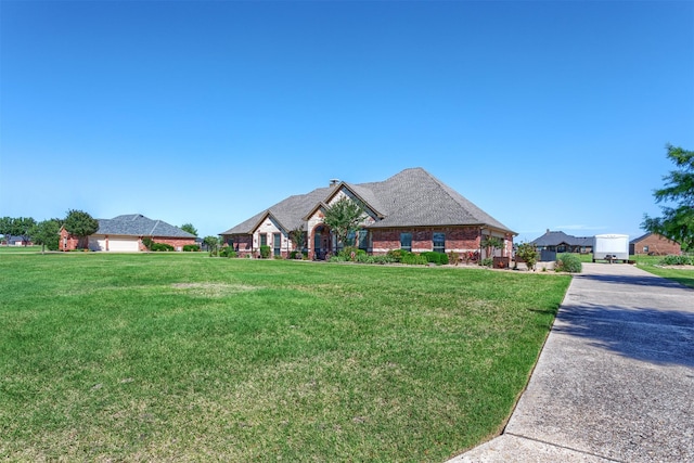 1777 Lone Star Blvd, Terrell, TX 75160 - french country inspired facade with a front yard