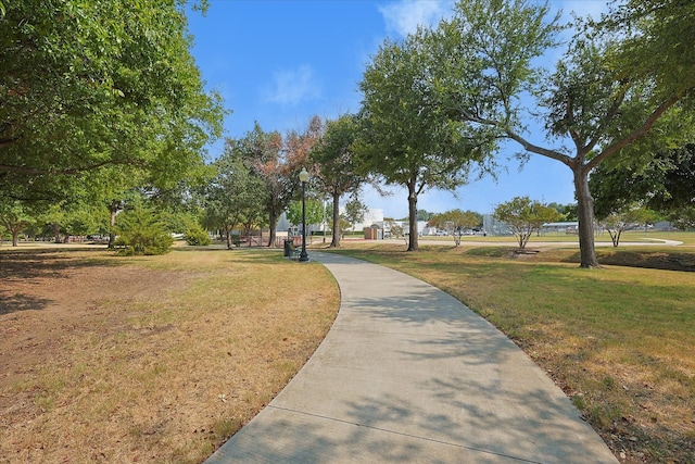 821 Collin Dr, Euless, TX 76039 - view of community with a yard