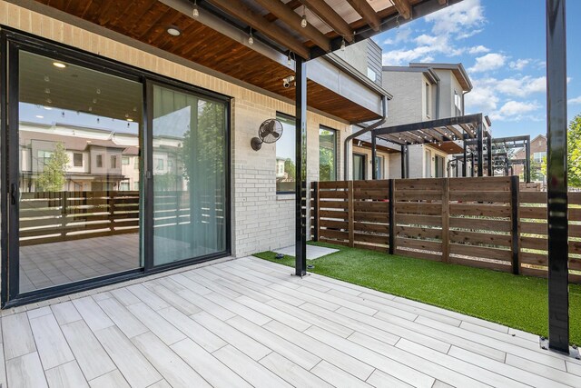 913 Emerling Dr, Mckinney, TX 75069 - view of wooden deck