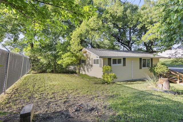 53 Bentwood Dr, Pottsboro, TX 75076 - view of yard featuring an outbuilding