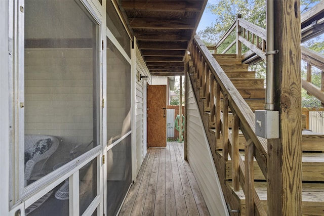 53 Bentwood Dr, Pottsboro, TX 75076 - view of wooden terrace