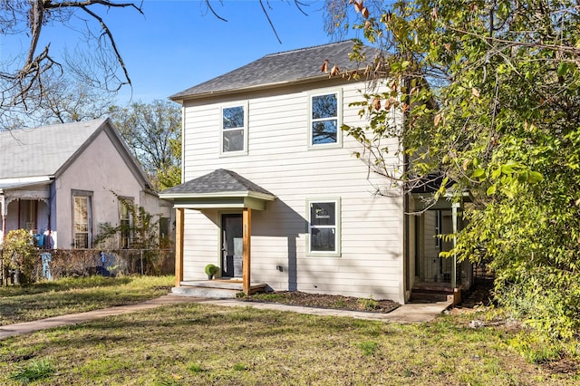 511 W Munson St, Denison, TX 75020 - view of front of home with a shingled roof