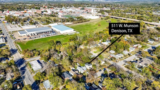 511 W Munson St, Denison, TX 75020 - bird's eye view