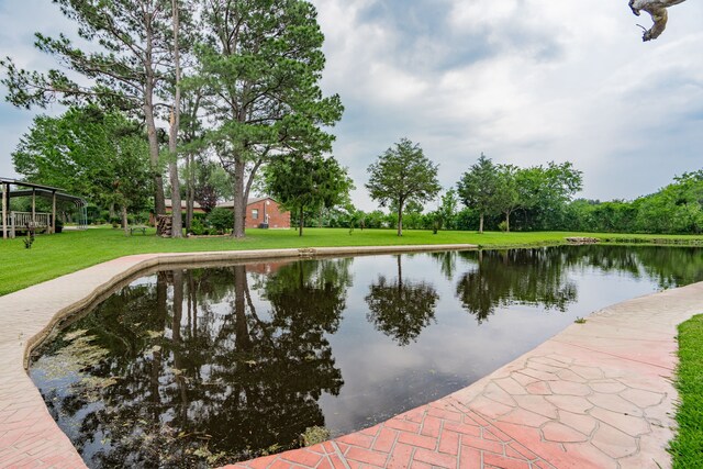 350 Vz County Road 3907, Wills Point, TX 75169 - view of pool featuring a yard and a water view