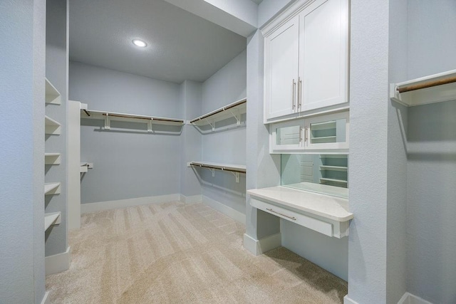 13805 Marys Ridge Rd, Fort Worth, TX 76008 - walk in closet with light carpet
