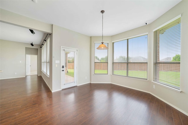 5125 Sugarberry Dr, Mckinney, TX 75071 - spare room with dark wood finished floors and baseboards
