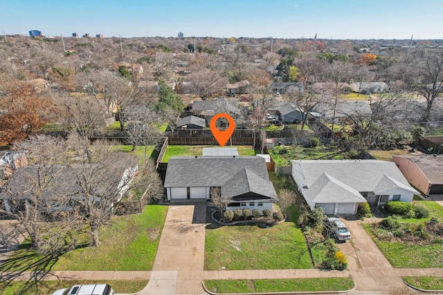 1400 N Floyd Rd, Richardson, TX 75080 - aerial view of residential area