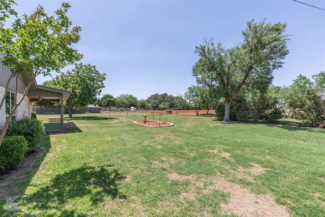 5626 Meadow Dr, Abilene, TX 79606 - view of yard