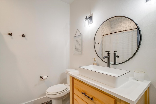1014 Eagles Ridge Ct, Weatherford, TX 76087 - bathroom with toilet and vanity
