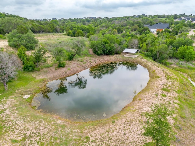 1014 Eagles Ridge Ct, Weatherford, TX 76087 - aerial view of property and surrounding area featuring a large body of water