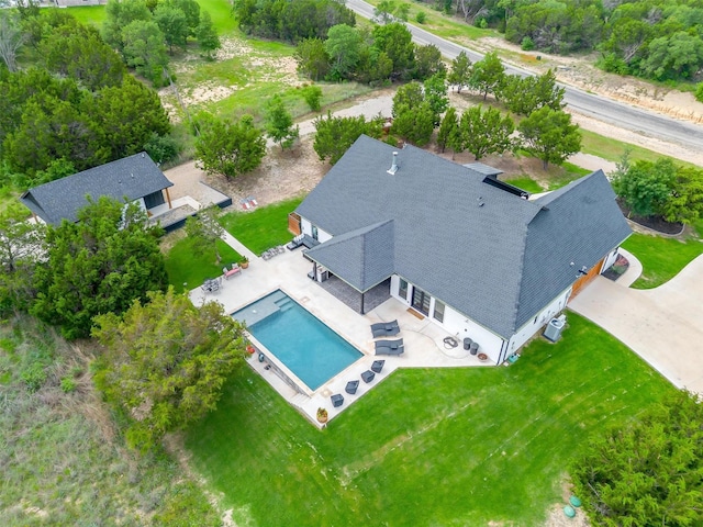 1014 Eagles Ridge Ct, Weatherford, TX 76087 - view of subject property with a pool area