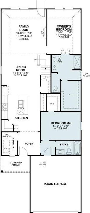 1805 Hazer Ln, Mesquite, TX 75149 - property floor plan