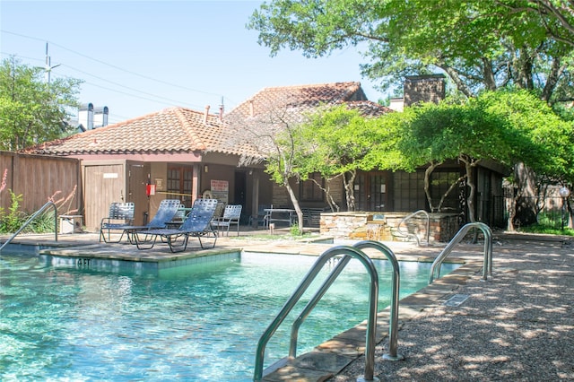 4800 Northway Dr Unit 17A, Dallas, TX 75206 - community pool featuring a patio