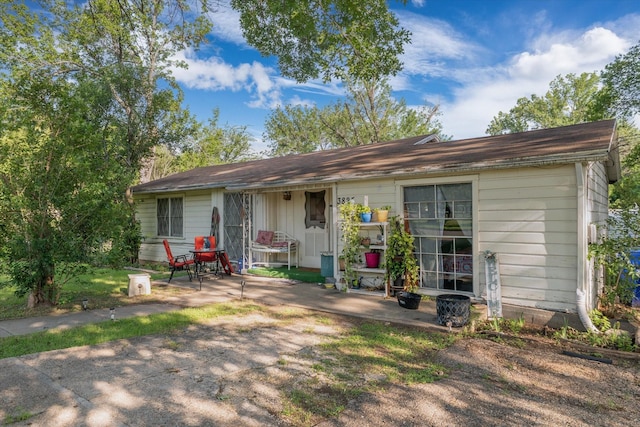 3825 Belmont Dr, Waco, TX 76711 - view of front of property with a patio