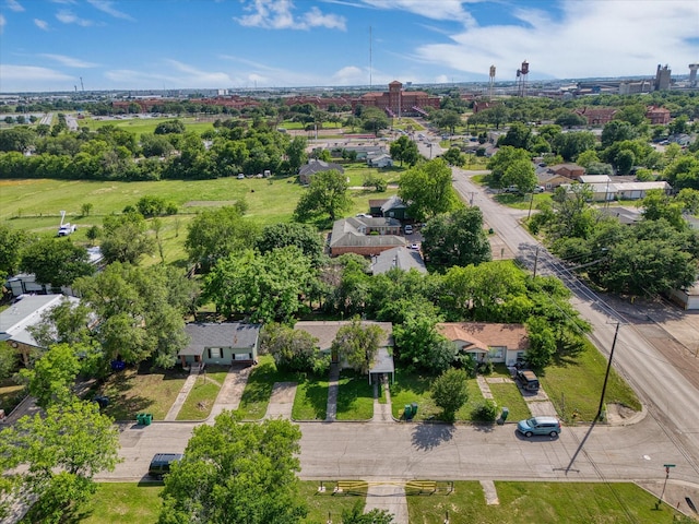 1105 Spring Branch St, Beverly Hills, TX 76711 - aerial view of a tree filled landscape