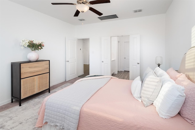 5836 Priory Dr, Celina, TX 76227 - bedroom with baseboards and a ceiling fan