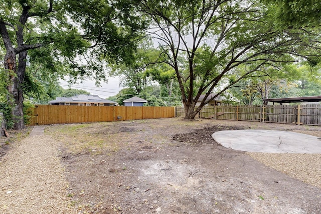 3103 Andrea Ln, Dallas, TX 75228 - view of fenced yard