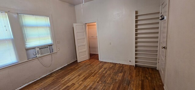 2821 Delaware Trl, Lake Worth, TX 76135 - unfurnished bedroom with wood-type flooring and cooling unit