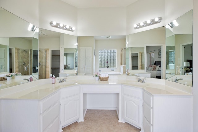 21 Graham Ln, Lucas, TX 75002 - bathroom with a stall shower and vanity