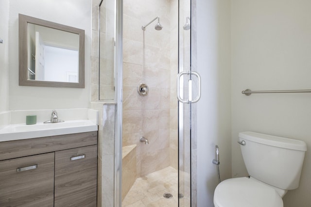 21 Graham Ln, Lucas, TX 75002 - full bathroom with a stall shower, toilet, and vanity