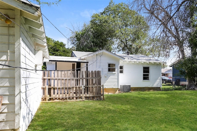 1316 Guthrie Dr, Waco, TX 76710 - rear view of house with central AC unit