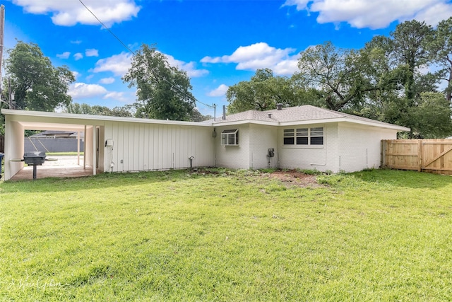 156 Charles Ave, Shreveport, LA 71105 - rear view of house featuring brick siding and a gate