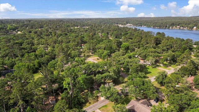415 Lone Star Ln, Hideaway, TX 75771 - aerial overview of property's location featuring a forest and a large body of water