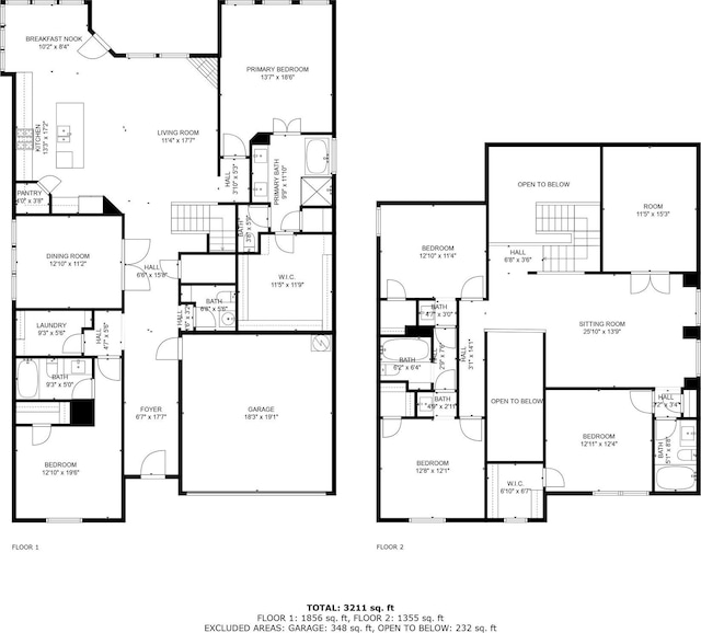 3104 Lakewood Bluffs Trl, Lewisville, TX 75010 - floor plan / room layout