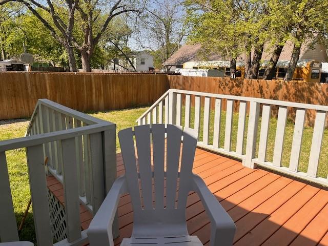 406 Barnes St, Mckinney, TX 75069 - view of wooden terrace