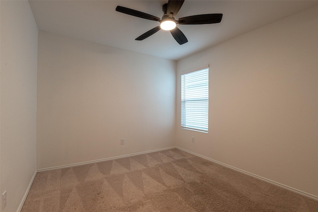 723 Cochran Dr, Princeton, TX 75407 - spare room featuring light colored carpet, ceiling fan, and baseboards