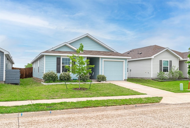723 Cochran Dr, Princeton, TX 75407 - ranch-style house with driveway, an attached garage, and a shingled roof