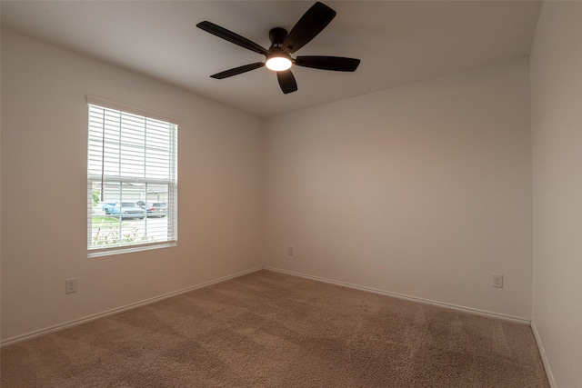 723 Cochran Dr, Princeton, TX 75407 - carpeted spare room featuring ceiling fan and baseboards