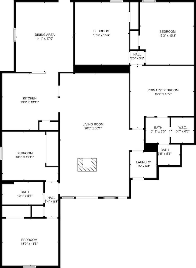 407 Mckinley St, Cedar Hill, TX 75104 - home floor plan