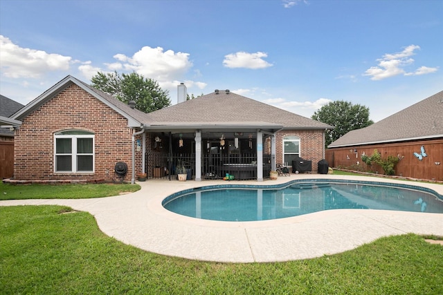568 Willowview Dr, Saginaw, TX 76179 - view of pool with a patio