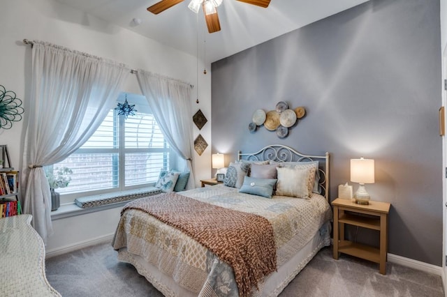 3103 Whispering Pine Blvd, Melissa, TX 75454 - carpeted bedroom with baseboards and ceiling fan