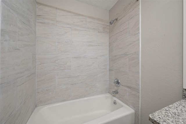 230 NE Craig St, Burleson, TX 76028 - full bath featuring bathtub / shower combination and a textured ceiling