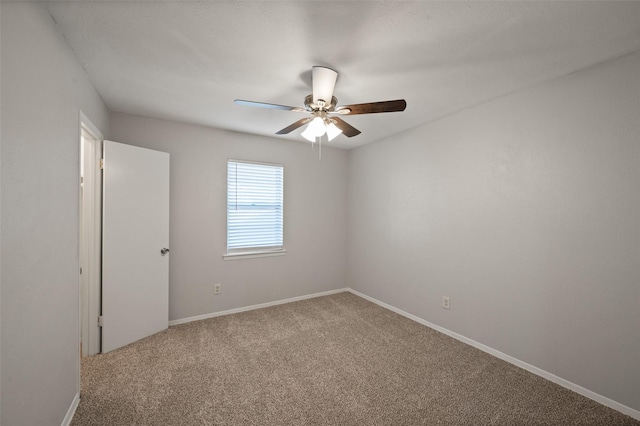 230 NE Craig St, Burleson, TX 76028 - unfurnished room with carpet flooring, a ceiling fan, and baseboards