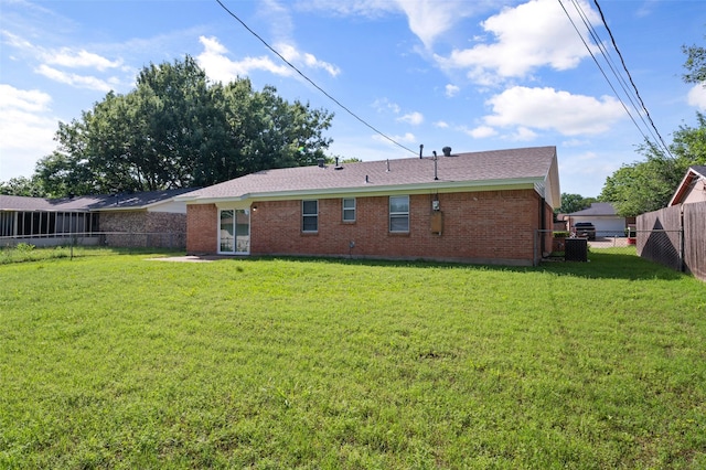 230 NE Craig St, Burleson, TX 76028 - back of property with brick siding and roof with shingles