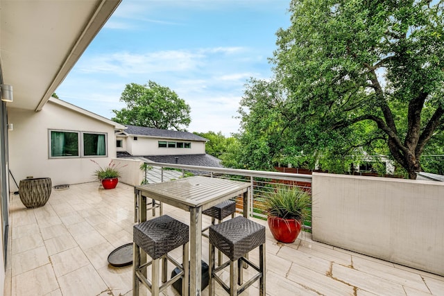 5624 Melshire Dr, Dallas, TX 75230 - view of deck