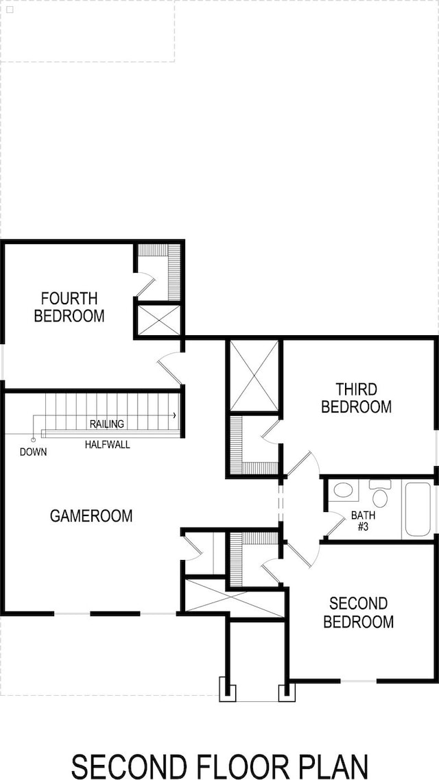 6728 Rockshire, Fort Worth, TX 76123 - view of home floor plan