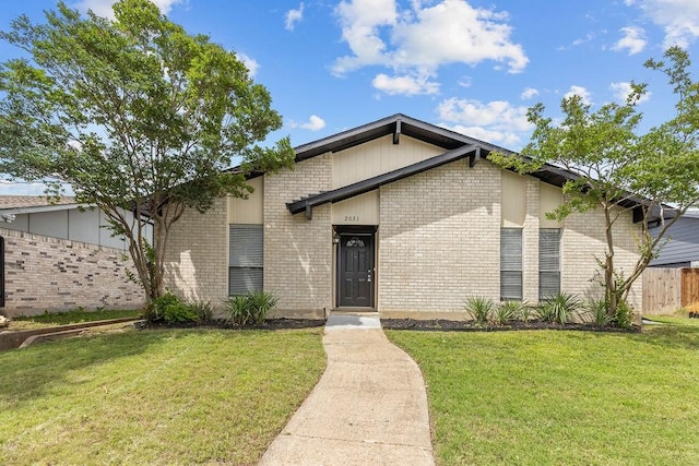 2031 Kings Rd, Carrollton, TX 75007 - mid-century inspired home with brick siding