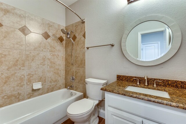 225 Tipperary Dr, Keller, TX 76248 - full bath featuring toilet, vanity, and shower / tub combination