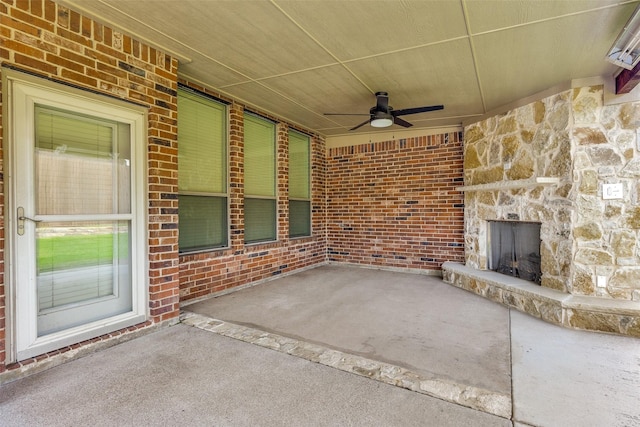 225 Tipperary Dr, Keller, TX 76248 - view of patio / terrace featuring ceiling fan